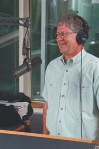 Men laying new hardwood flooring