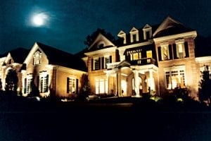Men laying new hardwood flooring