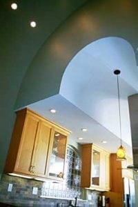 Men laying new hardwood flooring