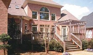 Men laying new hardwood flooring