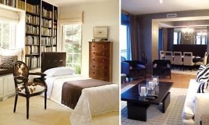 Men laying new hardwood flooring