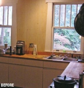 Men laying new hardwood flooring