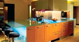 Men laying new hardwood flooring