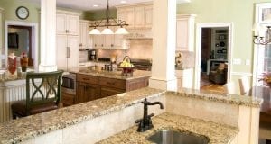 Men laying new hardwood flooring