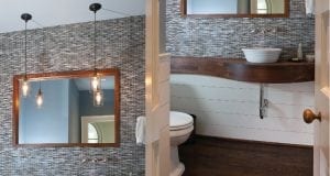 Men laying new hardwood flooring