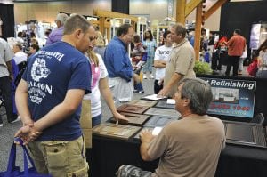 Home Show floor photo