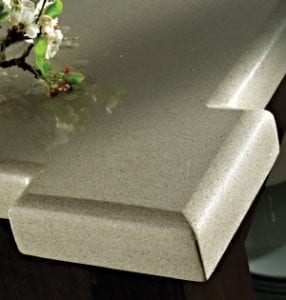 Consider countertops made with recycled material