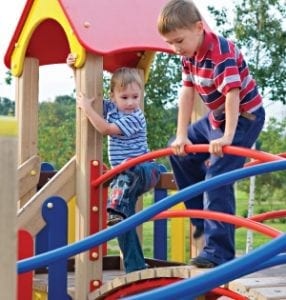 Make your backyard kid-friendly with the hottest trends in swing sets, jungle gyms, tree houses and more
