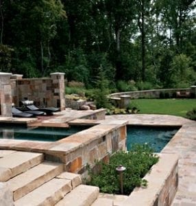 Dive into five of today’s top pool and spa features