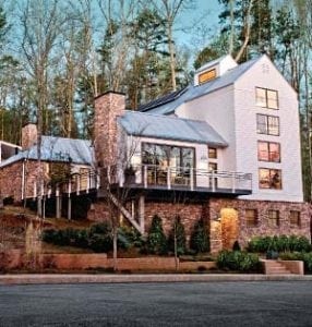 Modern Green Farmhouse