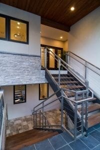 Cable Staircase in Office