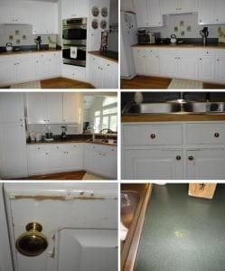 Men laying new hardwood flooring