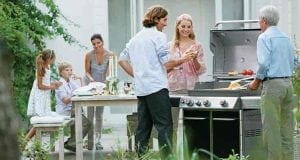 family-grilling