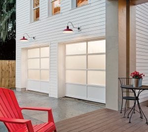 Double Garage Door