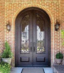 Exterior Door by Jennifer's Glassworks