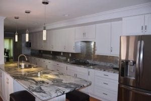 open floor kitchen plan